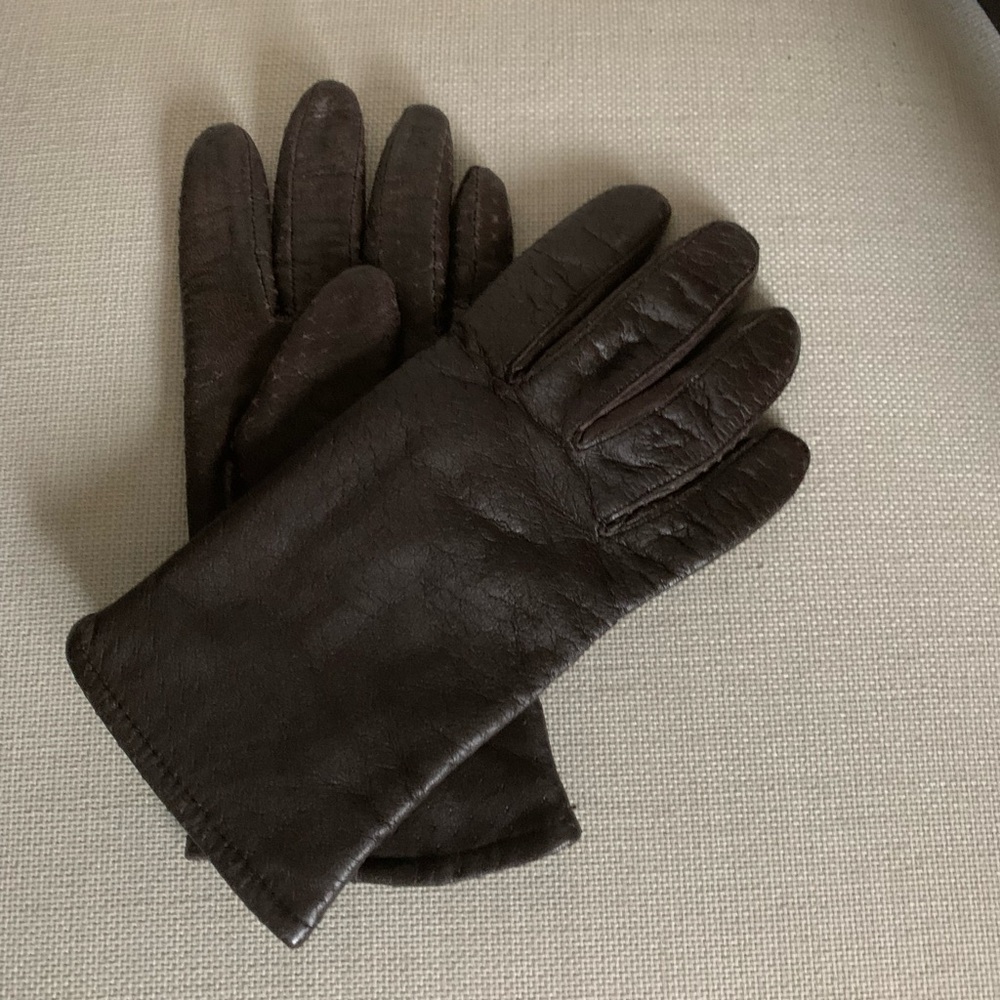 Leather gloves women